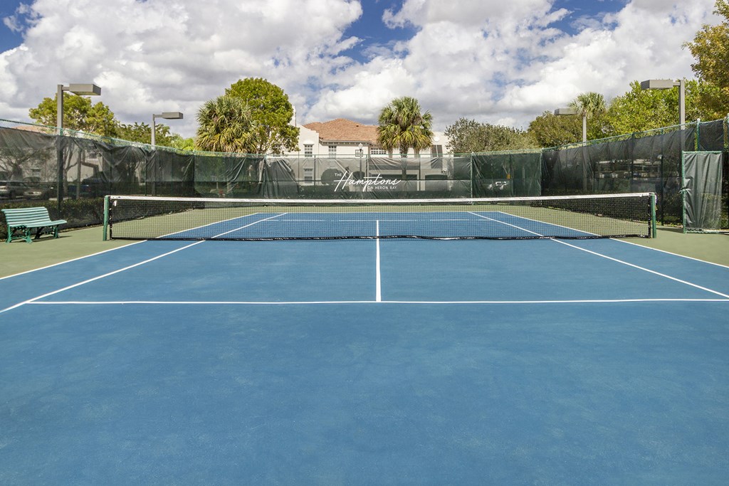 Hamptons on Heron Bay tennis court
