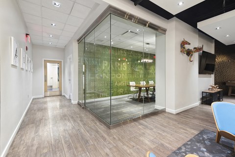 The Republic Apartments - Resident clubhouse business conference room