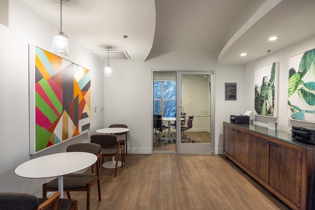 Resident business center - ABQ Uptown Apartments