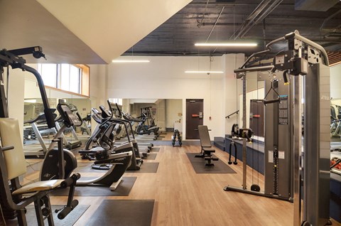 The Buckingham / The Commodore / The Parkway Apartments fitness center