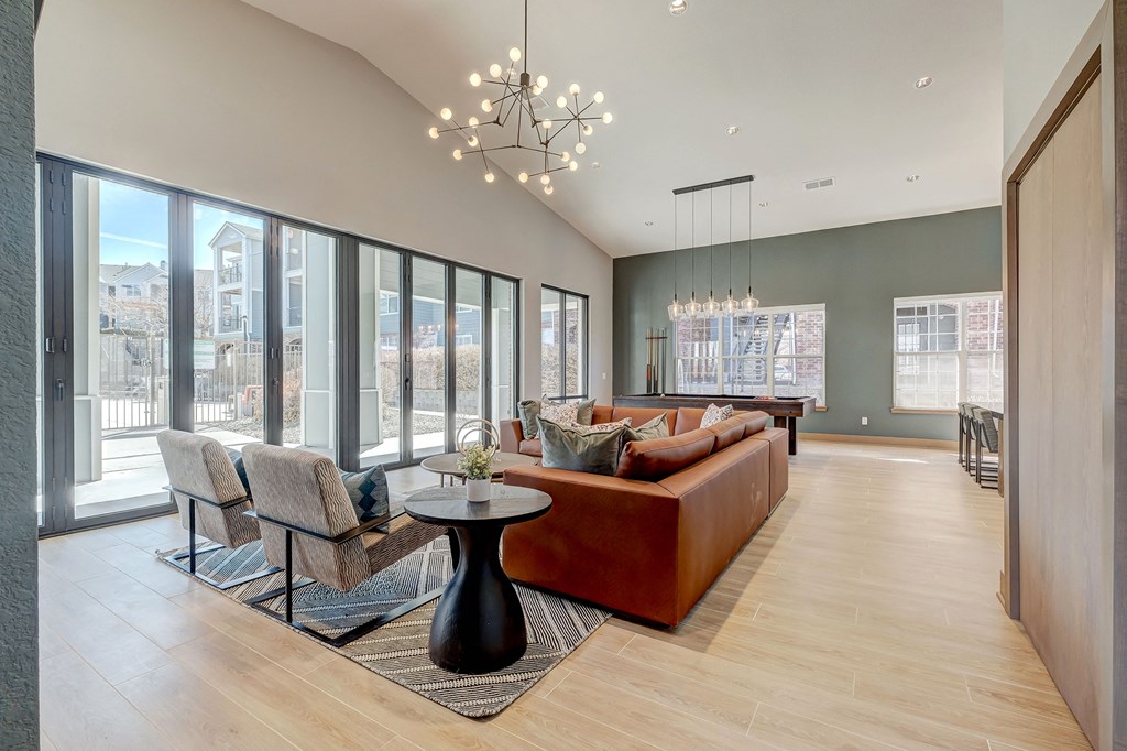 Resident clubhouse overlooking