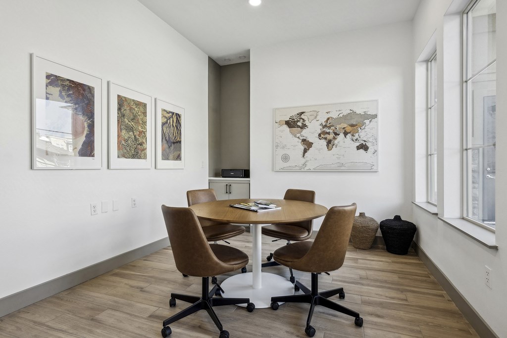 Business center - Acadia at Cornerstar Apartments