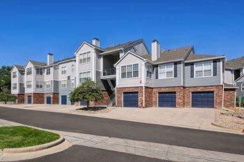 Attached garages in select units - Emmersyn at Lone Tree