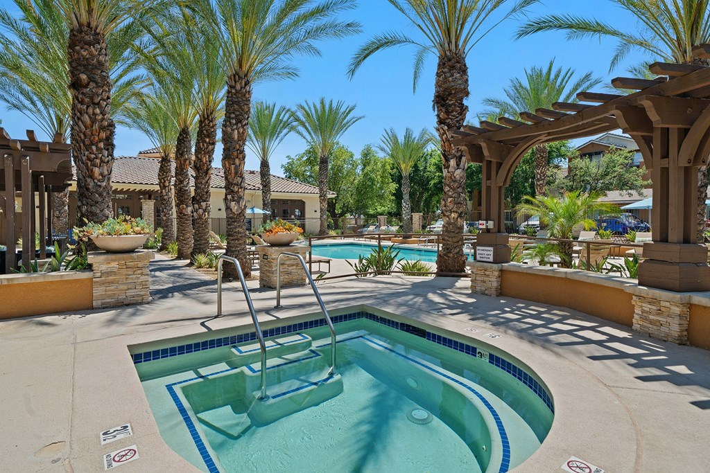 Hills of Valencia outdoor spa