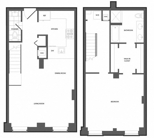 Loft F - The Republic - 2D Loft F - The Republic - 2D
