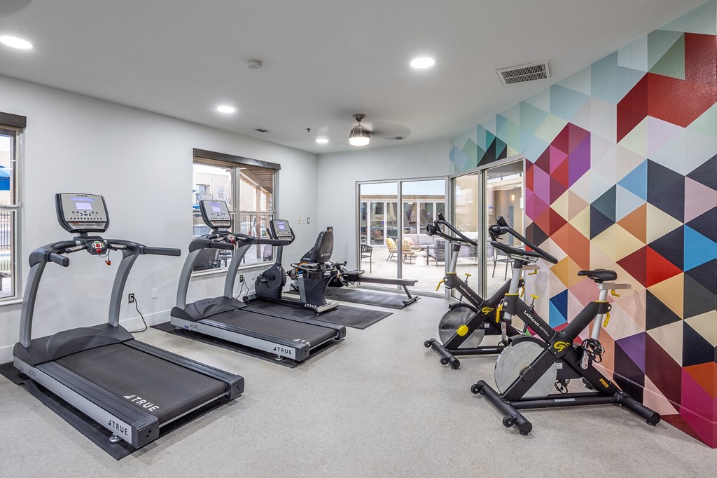 24-hour fitness center - ABQ Uptown Apartments