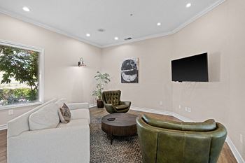 Resident clubhouse with widescreen tv