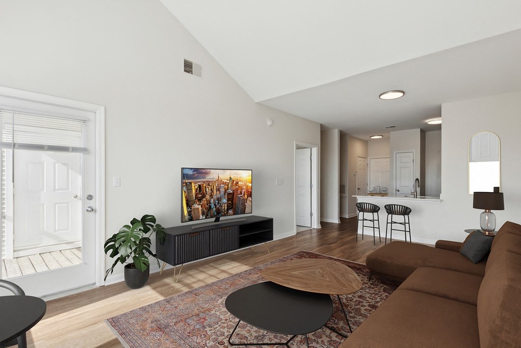 Soaring tented ceilings in select units - Avenel at Montgomery Square