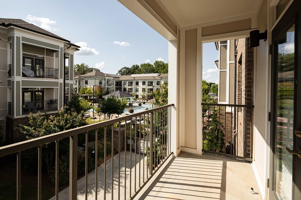The Juncture Apartments apartment balcony