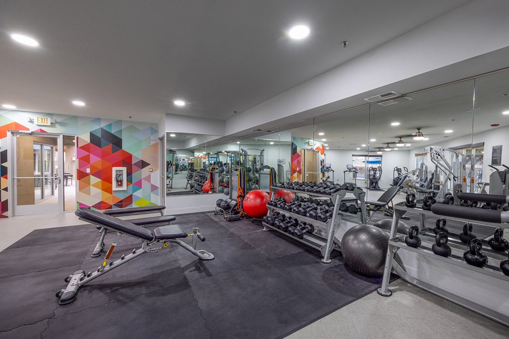 State-of-the-art fitness center - ABQ Uptown Apartments