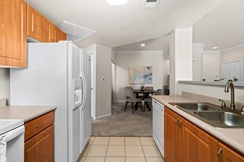 Barton Vineyard Apartments - Side-by-side refrigerator with in-door ice and water