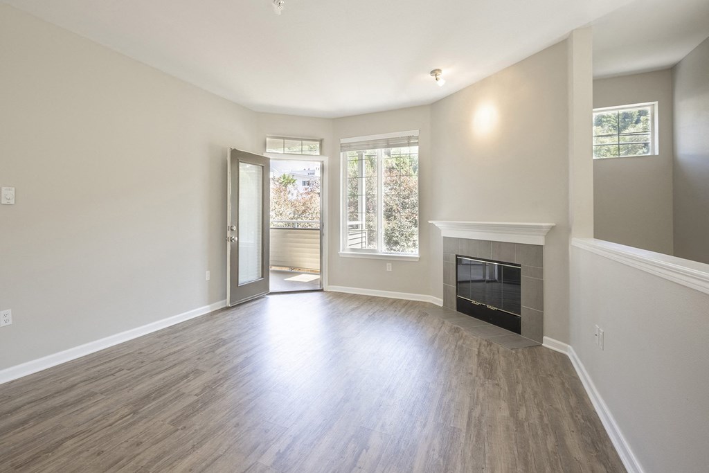 Fireplace in every unit - Springbrook Apartments