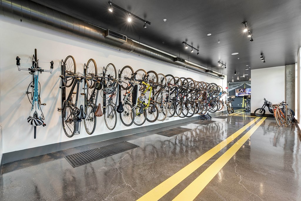 Bike storage - La Via Apartments