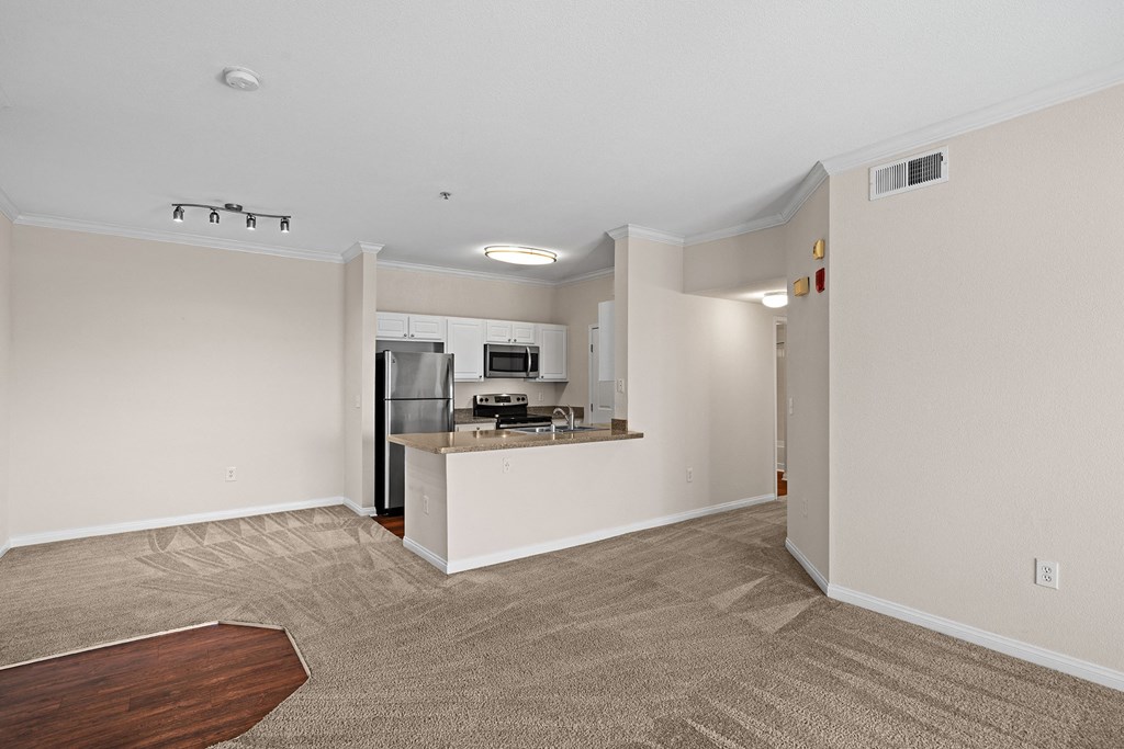 Spacious apartments that feature central heat and air conditioning