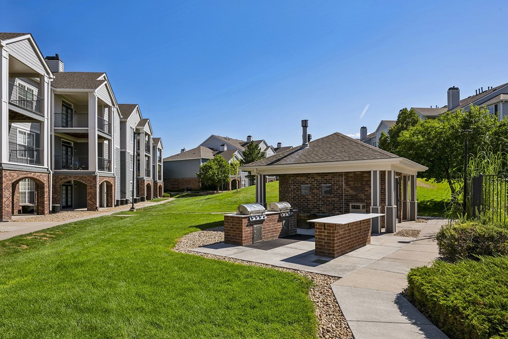 BBQ grilling area - Emmersyn at Lone Tree