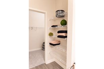 Abundant linen-closet space - NOVA at Green Valley