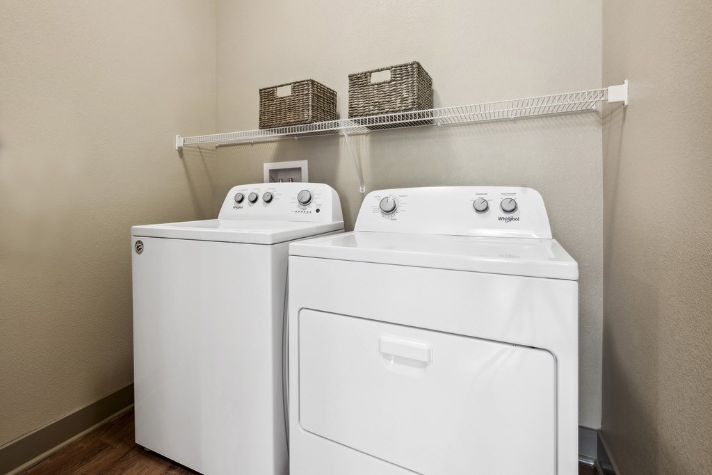 Full-sized washer/dryers - Acadia at Cornerstar Apartments