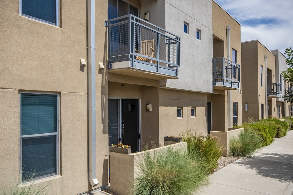 Patios and balconies - ABQ Uptown Apartments