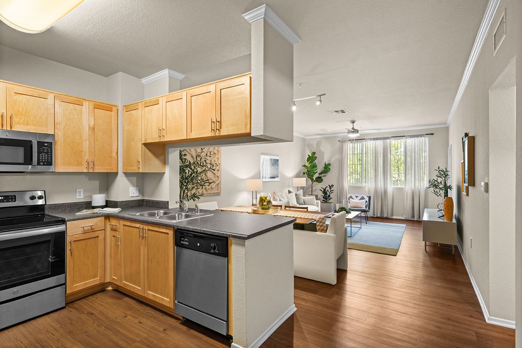 Hills of Valencia wood-style flooring