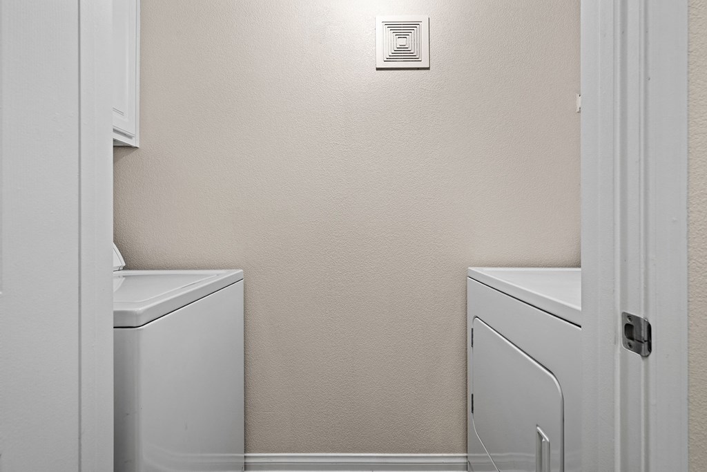 Full-sized washer and dryer - Mountain Shadows Apartments