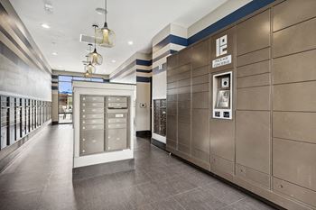 Electronic parcel locker system - Enclave at Cherry Creek