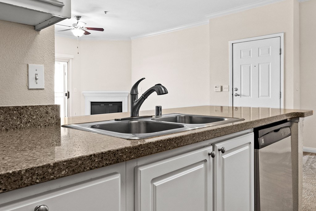 Quartz countertop - Mountain Shadows Apartments