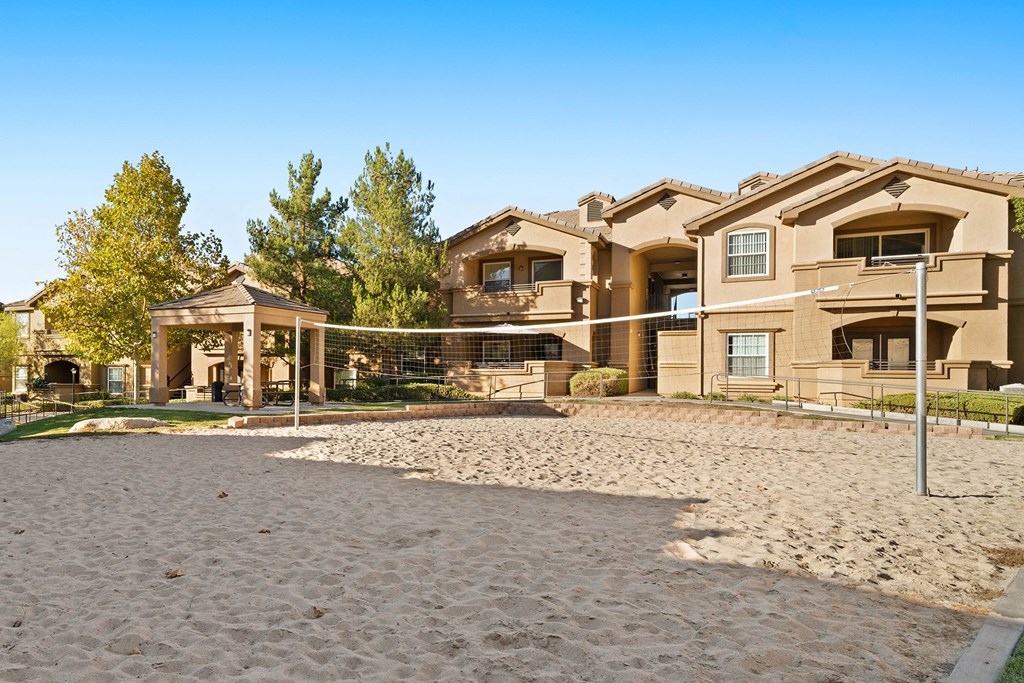 Antelope Ridge Apartments sand volleyball court