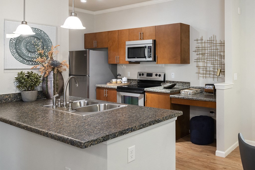 The Fairways at Corbin Park built-in microwaves