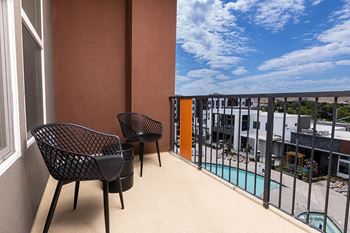 Private patio or balcony in select units - NOVA at Green Valley