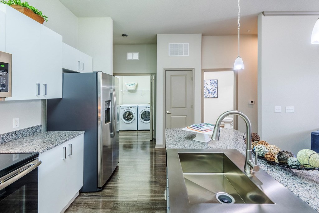 Centre Pointe Apartments double sink basin