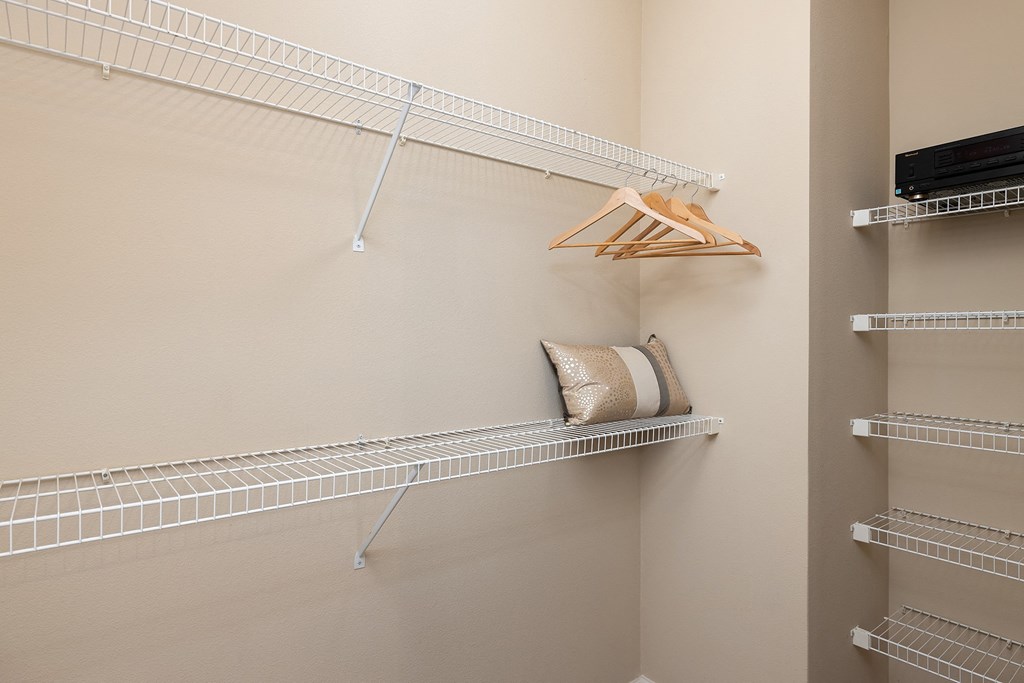 Cordillera Ranch Apartments walk-in closet