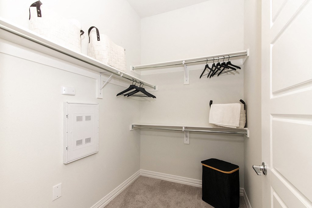 Walk-in closets - Debbie Lane Flats