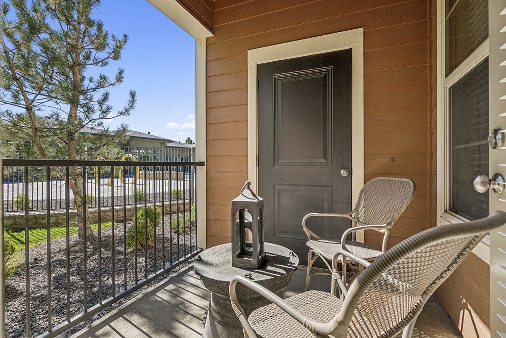 Patios and balconies - Acadia at Cornerstar Apartments