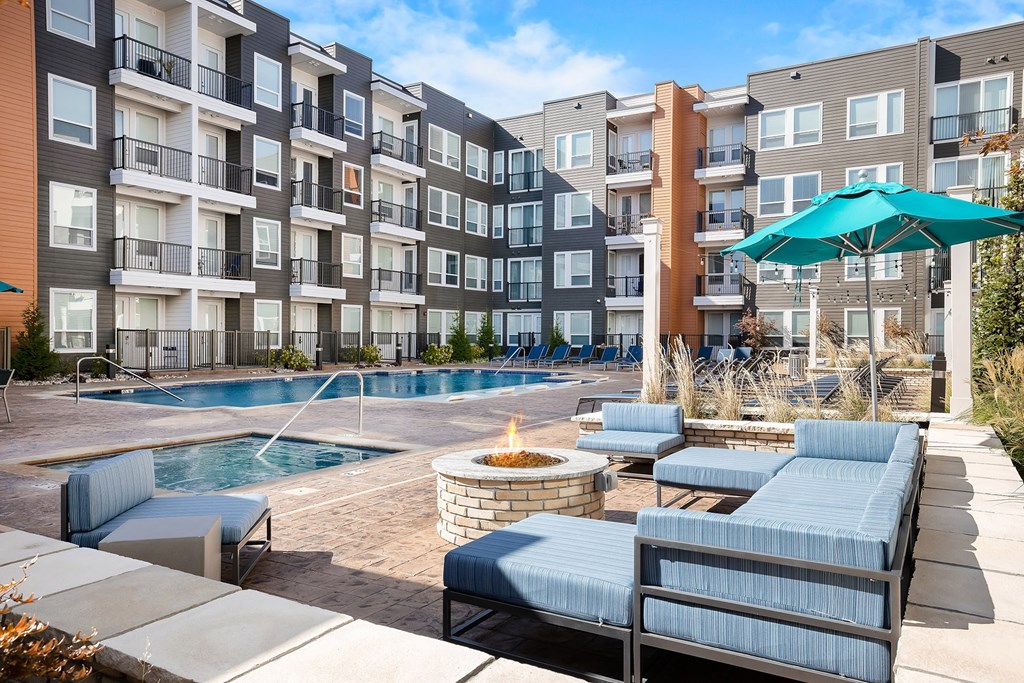 Element 25 outdoor fire pit area