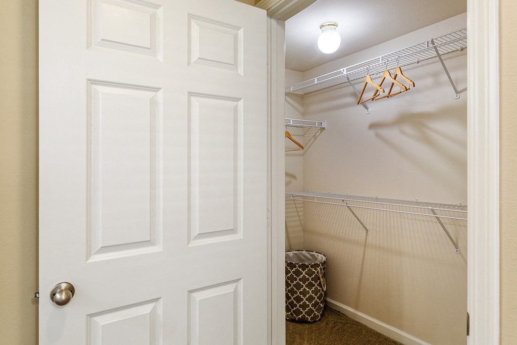 Belle Harbour Apartments walk-in closet