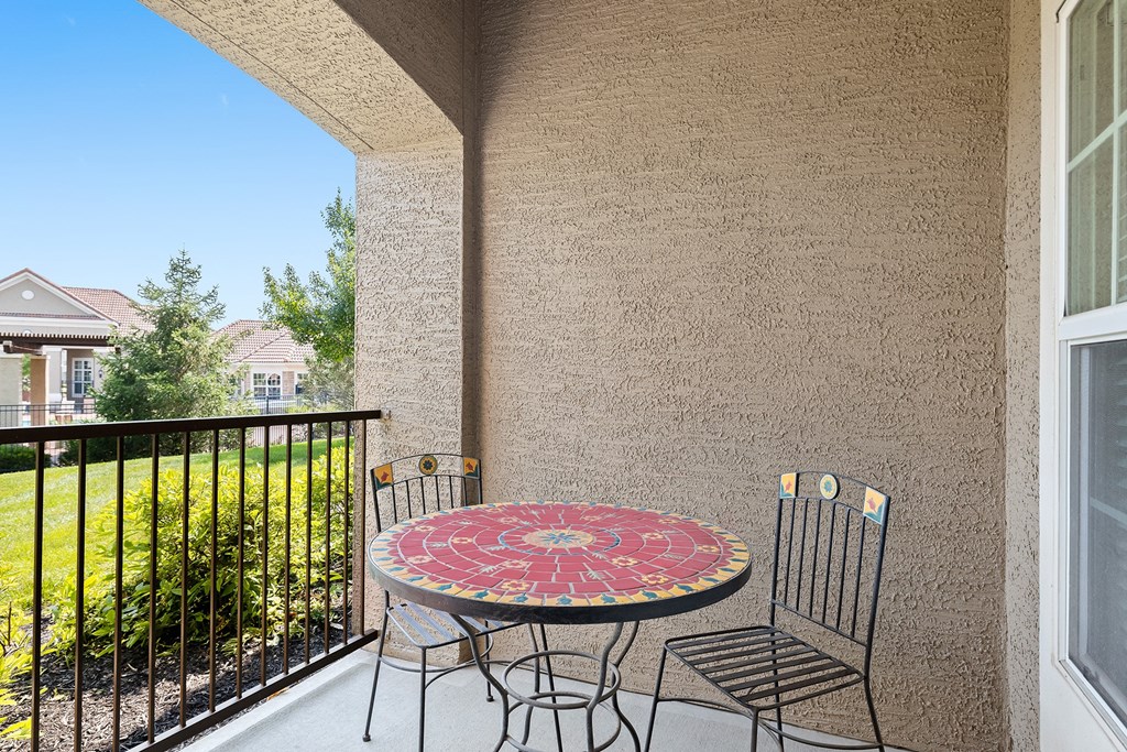 Cordillera Ranch Apartments patio