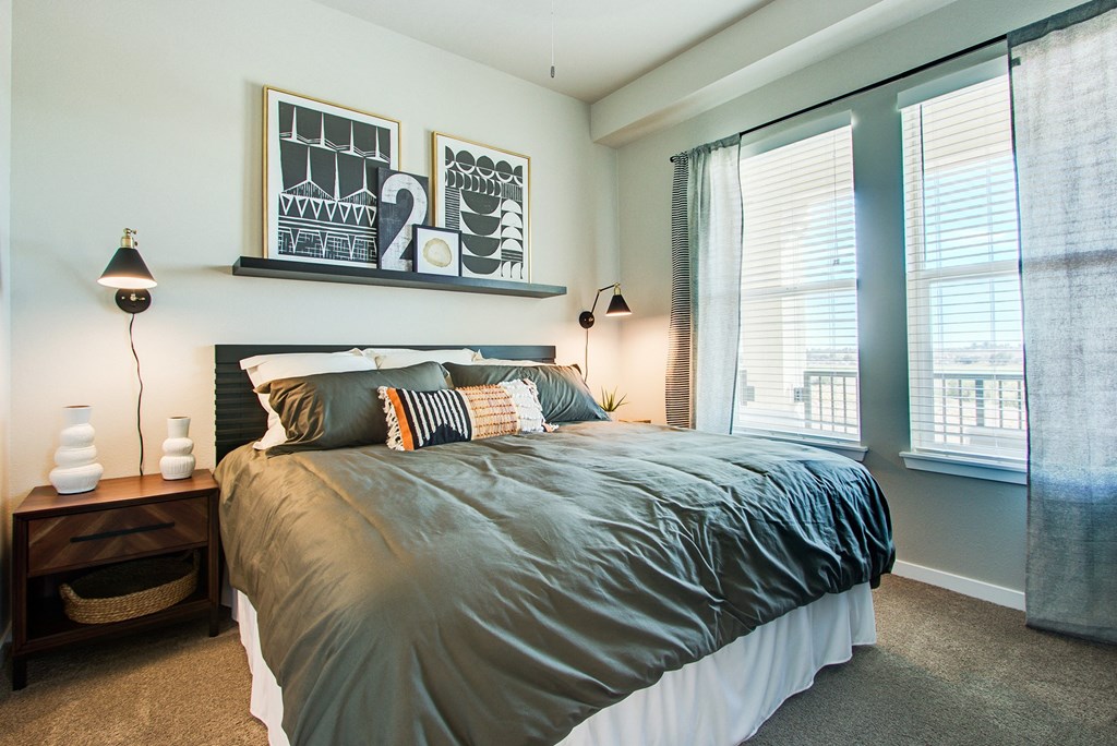 Rise at 2534 apartment bedroom interior