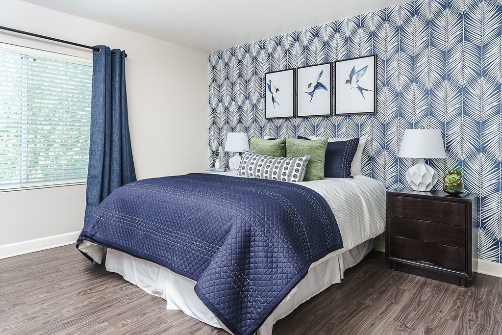 The Cascades Apartments spacious bedroom