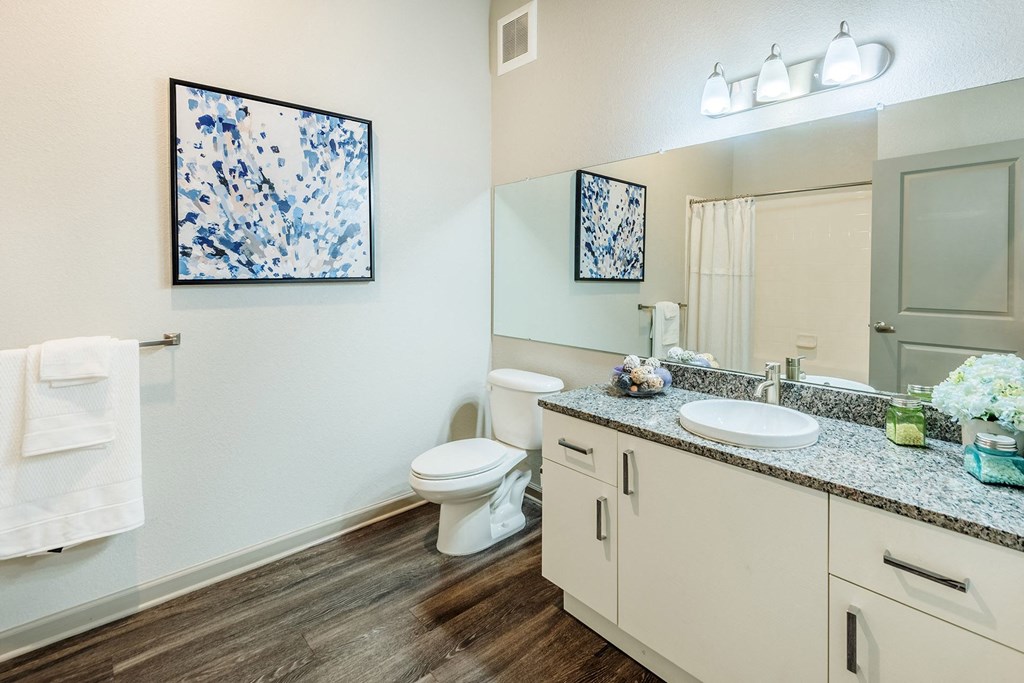 Centre Pointe Apartments wood-style flooring