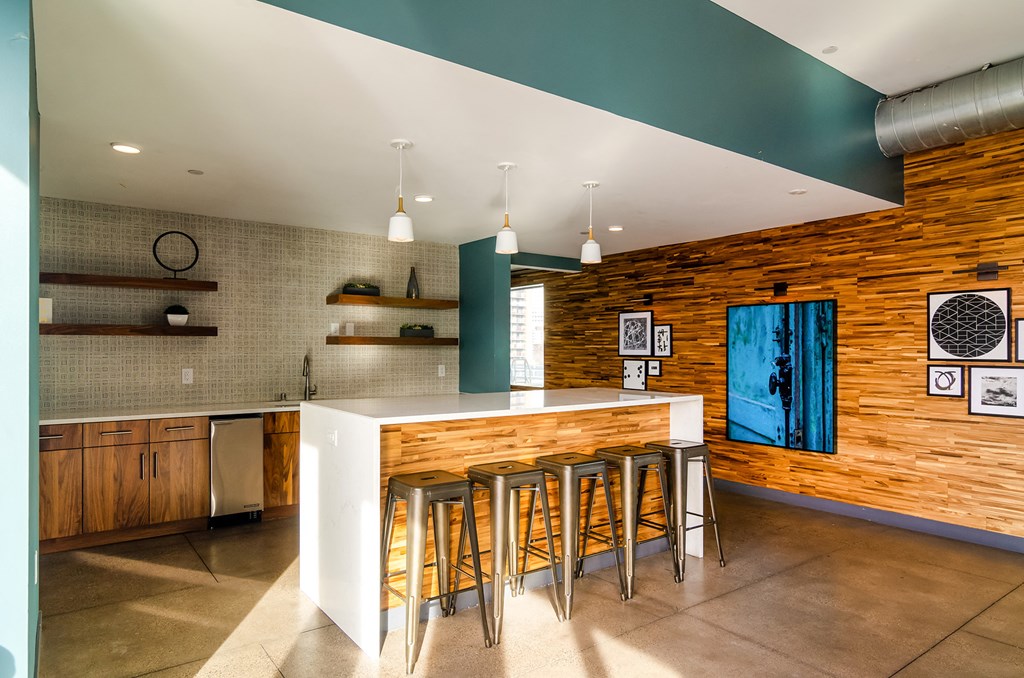 Event staging area - Eitel Apartments