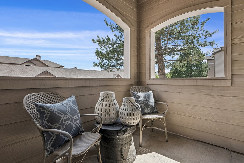 Private patios and balconies with scenic views* - Grand Centennial Apartments