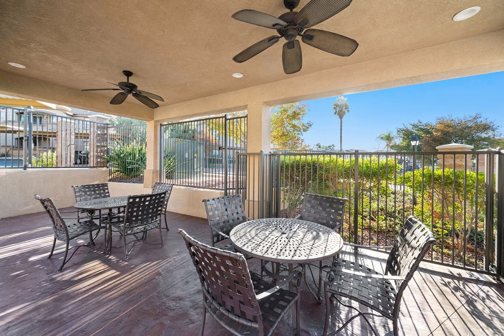 Antelope Ridge Apartments poolside cabana