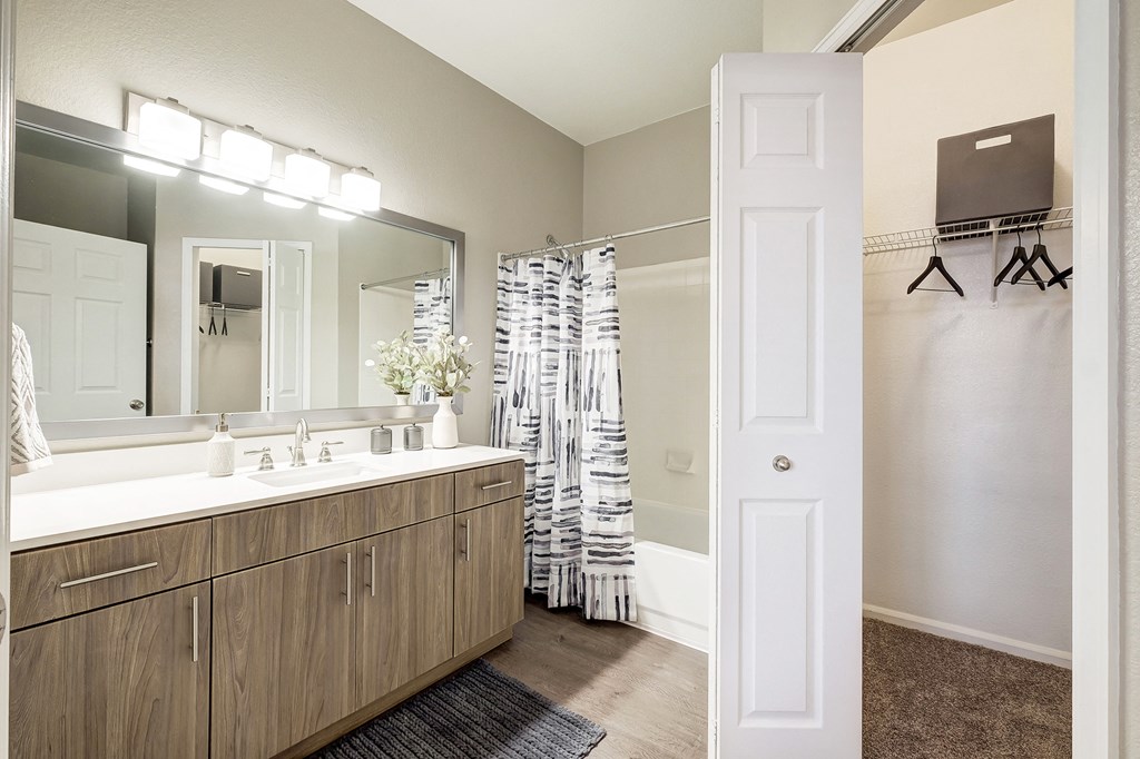 Well-lit bathrooms - Emmersyn at Lone Tree