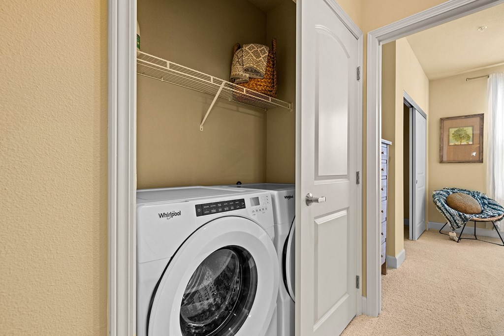 Quinn Crossing laundry area