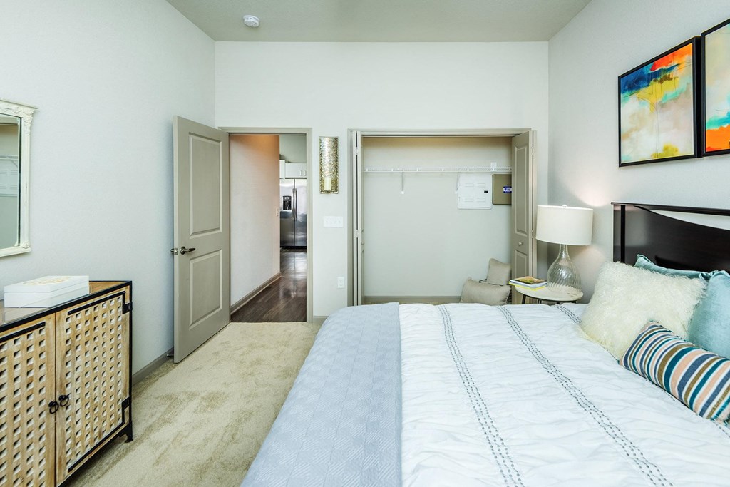 Centre Pointe Apartments spacious closets with high ceilings