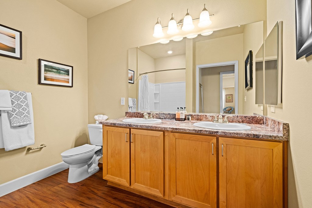 Quinn Crossing wood-style flooring