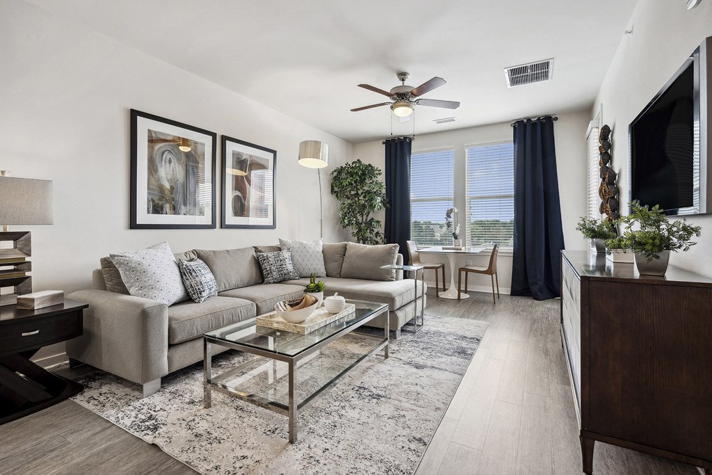 Spacious living rooms - Enclave at Cherry Creek