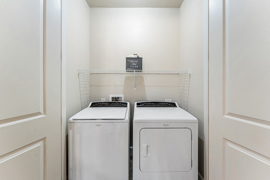 In-unit washer/dryers - Everlee