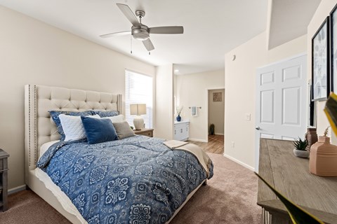 Ceiling fans in master bedrooms - Arrowhead Landing Apartments