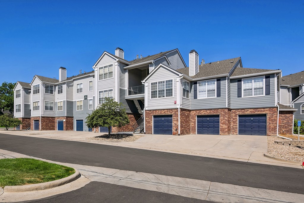 Attached garages in select units - Emmersyn at Lone Tree